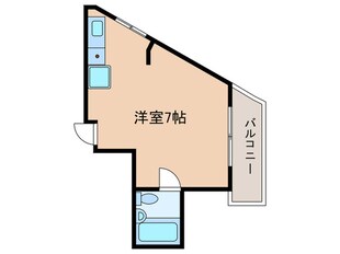 第二松山ハイツの物件間取画像